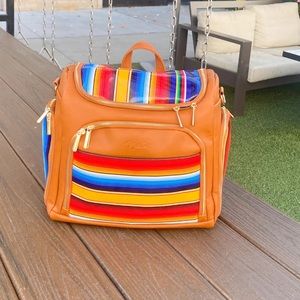 Multipurpose serape bag/backpack